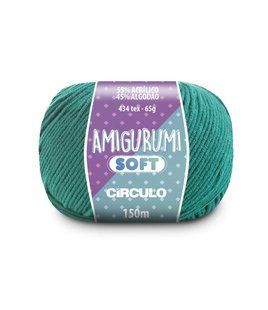5078 AMIGURUMI SOFT пряжа (55% акрил, 45% бавовна, 65гр. 150м. ), зелений 1075885 фото