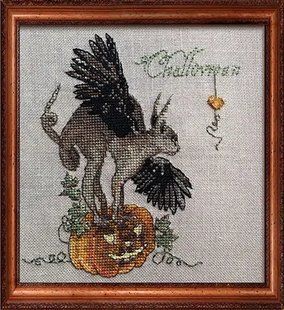 143 K Набір для вишивання хрестом NIMUЁ Challoween "Хелловін" 1059203 фото