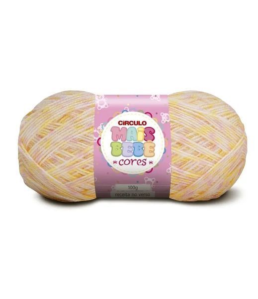 9562 MAIS BEBE CORES пряжа (100% акрил, 100гр. 500м ), бежевий 1075437 фото
