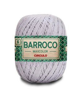 8088 BARROCO MAXCOLOR 6 пряжа (100% бавовна, 200гр. 226м. 6 мот. в уп.), світло-сірий 1076567 фото