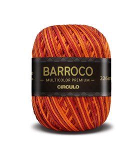 9484 BARROCO MULT. PREMIUM пряжа (100% бавовна мерсерізована, 200гр. 226м. ), різнокольоровий 1080599 фото