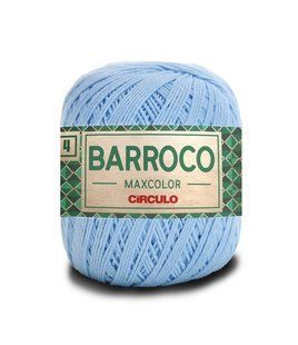 2012 BARROCO MAXCOLOR 4 пряжа (100% бавовна, 200гр. 338м.), блакитний 1080878 фото