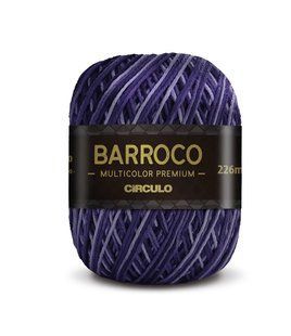 9563 BARROCO MULT. PREMIUM пряжа (100% бавовна мерсерізована, 200гр. 226м. ), різнокольоровий 1080608 фото