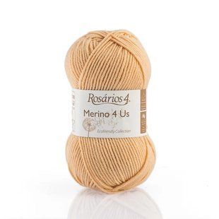 21 Merino 4 Us пряжа (100% мериносова вовна - без мулесингу), колір Верблюд 50 г моток ROSARIOS 1082672 фото