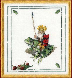 2-A002 К Набір для вишивання хрестом NIMUЁ Le Roi des Lutins "Король ельфів" 1059189 фото