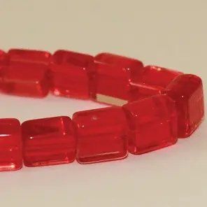 12041/109C,8X8MM,50шт/нитка Crystal Art намистини 1043528 фото