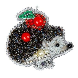 БП-325 Набір для виготовлення брошки Crystal Art "Їжачок" 1072697 фото