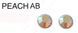 231AB PEACH AB стрази DMC+ фольговані