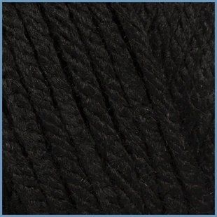Прядиво для в'язання Valencia Fiesta, 620 (Black) колір, 100% акрил 1056842 фото