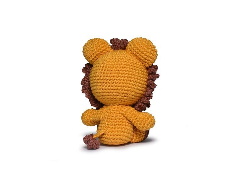 5 AMIGURUMI KIT - SAFARI LION (100% бавовна) 1078294 фото