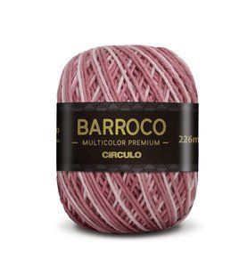 9734 BARROCO MULT. PREMIUM пряжа (100% бавовна мерсерізована, 200гр. 226м. ), різнокольоровий 1080613 фото