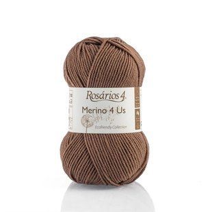 24 Merino 4 Us пряжа (100% мериносова вовна - без мулесингу), колір Шоколад 50 г моток ROSARIOS 1082675 фото