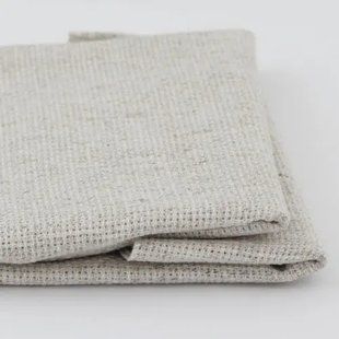 Канва для вишивання ТВШ-26 1/1 Аїда 16, льон, 50% поліестер, 30% бавовна, 20% льон, ширина 1,5м 1063529 фото