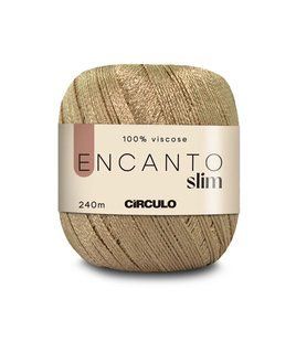 7031 ENCANTO SLIM пряжа (100% віскоза, 100гр. 240м 6 мот. в уп) темно-коричневий 1081298 фото