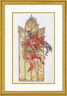 70-35429 Набір для вишивання хрестиком &laquo;Dancing Fall Fairy//Танцююча осіння фея&raquo; DIMENSIONS 1082323 фото