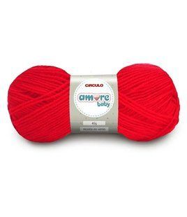 362 AMORE BABY пряжа (100% акріл, 40гр. 200м. ), червоний 1076354 фото