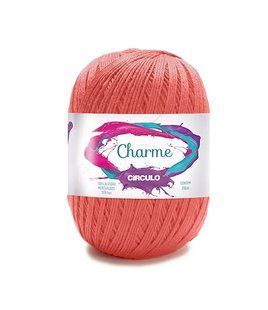 4004 CHARME пряжа (100% мерс.бавовна, 150гр. 396м. ), рожевий 1076054 фото