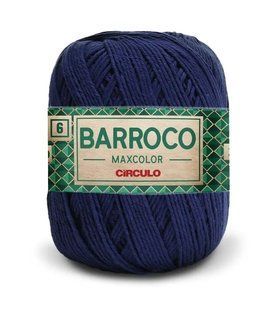 2856 BARROCO MAXCOLOR 6 пряжа (100% бавовна, 200гр. 226м), синій 1076566 фото