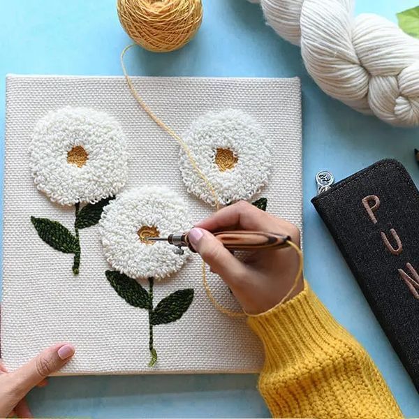 21002 Набір інструментів для килимової вишивки The Earthy Punch Kit, KnitPro 1077433 фото