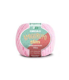 3077 AMIGURUMI SLIM пряжа (100% бавовна ,70 г, 178 м), світло-рожевий 1080713 фото
