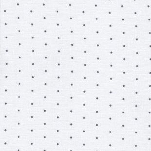 3217/1329 Edinburgt 36 (36*46см) Mini Dots білий з базальтовими бризками, канва Zweigart 1070304 фото
