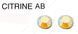 212AB CITRINE AB стрази DMC+ термоклейові
